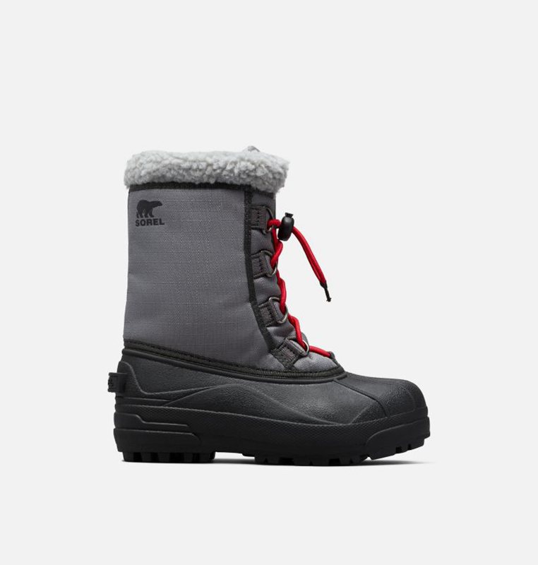 Botas Nieve Sorel Niños - Youth Cumberland™ Gris/Negras - 93047-WRQZ